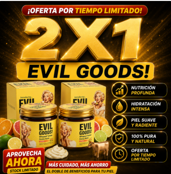 💙⚡ ¡COMBO 2X1 EVIL GOODS CITRUS ⚡💙