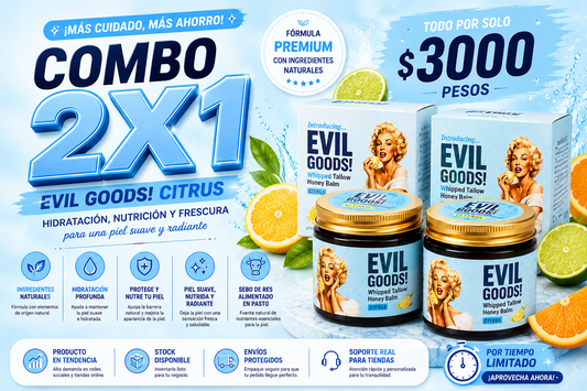 💙⚡ ¡COMBO 2X1 EVIL GOODS CITRUS ⚡💙