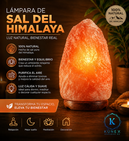 LAMPARA - SAL DE HIMALAYA